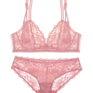 Ladies Stunning Bralette Features Sexy Floral Lace Bra Sets __HER-BR005