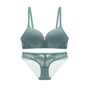 Women Push Up Lace Padded Bra Set Underwear __HER-BR014