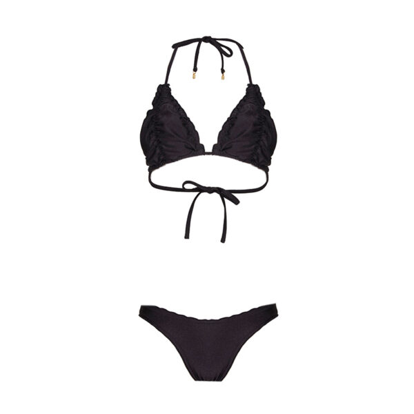 Ruched trim flatters Bikini ___WSW-TB014