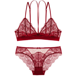 Sexy Bralette Features Foral Lace Lingerie Bra Sets__HER-BR001