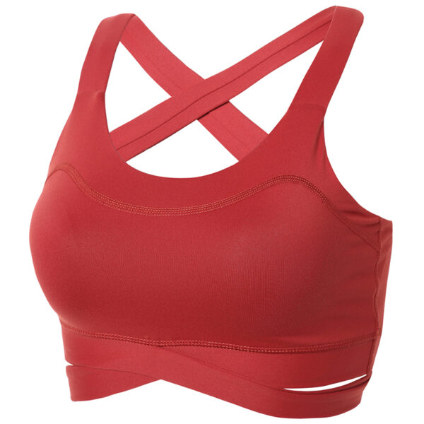 Ladies Sexy Cross Back & Front Sports Bra__HER-SBA003