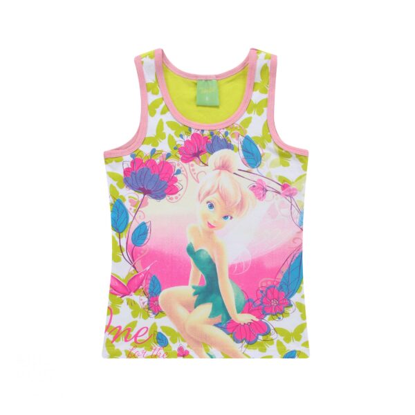 Girls' Cute Disney Character Style Tank Top__GSD376-1