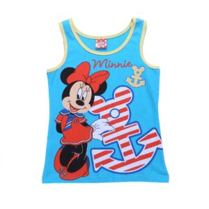 Knit Feature Disney Character Print Vest for Girls__GSD376-2