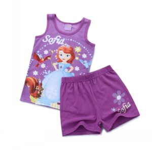 Girl's Disney Character Style Top And Bottom Sets __GSU551