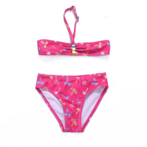 Gilr's Bandeau Style Two Piece Swimsuits__WH-GSW001