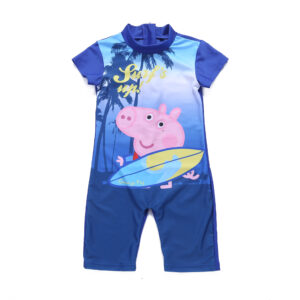 Kid's Disney Peppa Pig Sunsafe One Piece Swimwear Swimwear Costume__WH-GSW007