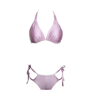 Fashion Sexy Halter Straps Bikini Top & Bottom ___WSW-AL007