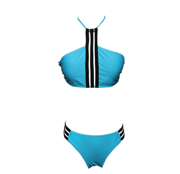 Women's Fashion Tied Halterneck Style Bikini Set___WSW-AL011