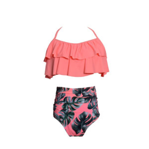 Fashion High Waisted Push Up Bra Swimsuit Sets___WSW-AL012
