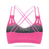 Ladies Cross Back Halter Feature Sports Bra__HER-SBA019 - Image 2